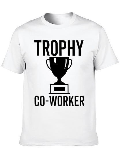 Camiseta Negra: Trofeo Co-worker