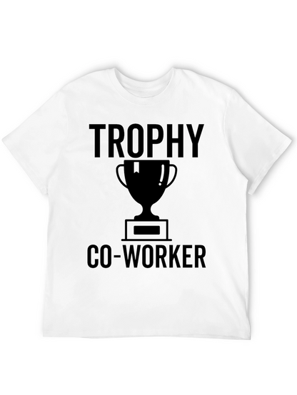 Camiseta Negra: Trofeo Co-worker