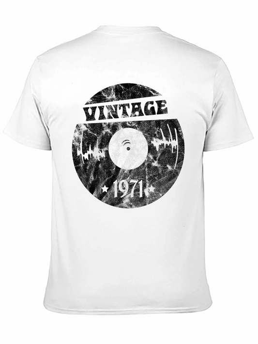 Camiseta Vintage 1971: Estilo Retro para Amantes de la Música