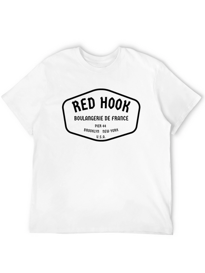 Camiseta Negra Red Hook Boulangerie de France Hombre