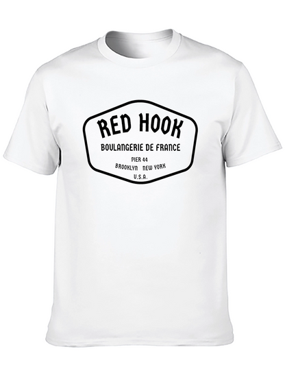 Camiseta Negra Red Hook Boulangerie de France Hombre