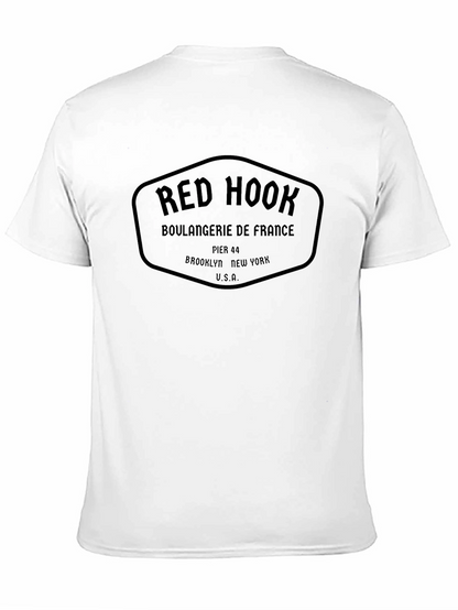 Camiseta Negra Red Hook Boulangerie de France Hombre