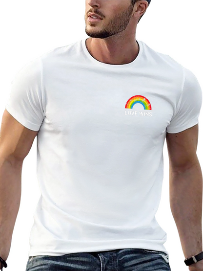 Camiseta Negra Love Wins Orgullo LGBTQ+