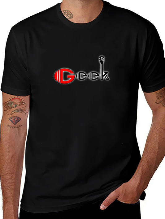 Camiseta Negra Geek con Diseño Original