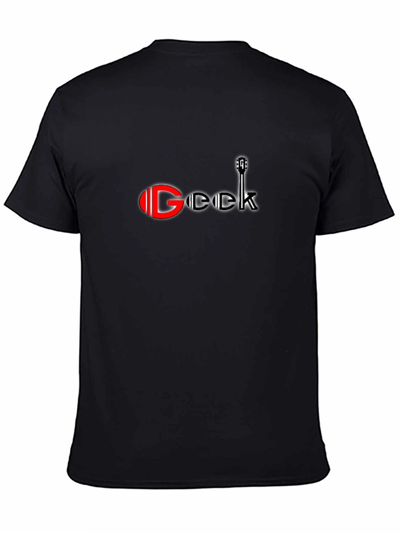 Camiseta Negra Geek con Diseño Original