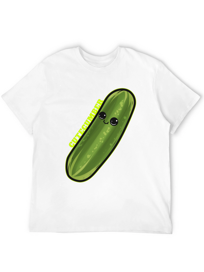 Camiseta Negra Cutecumber Kawaii