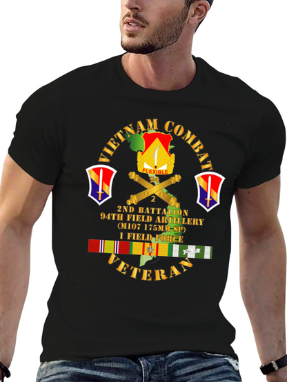 Camiseta Vietnam Combat Veteran 2do Batallón