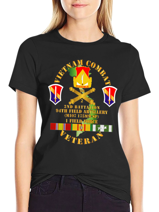 Camiseta Vietnam Combat Veteran 2do Batallón