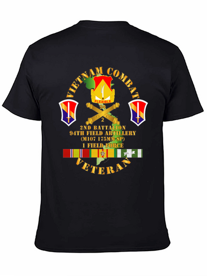 Camiseta Vietnam Combat Veteran 2do Batallón