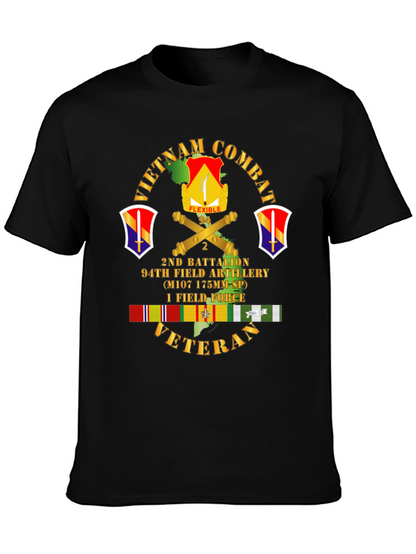 Camiseta Vietnam Combat Veteran 2do Batallón