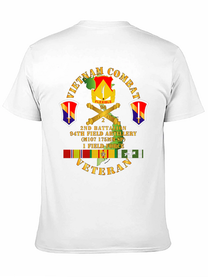Camiseta Vietnam Combat Veteran 2do Batallón