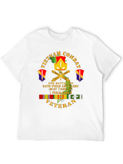 Camiseta Vietnam Combat Veteran 2do Batallón
