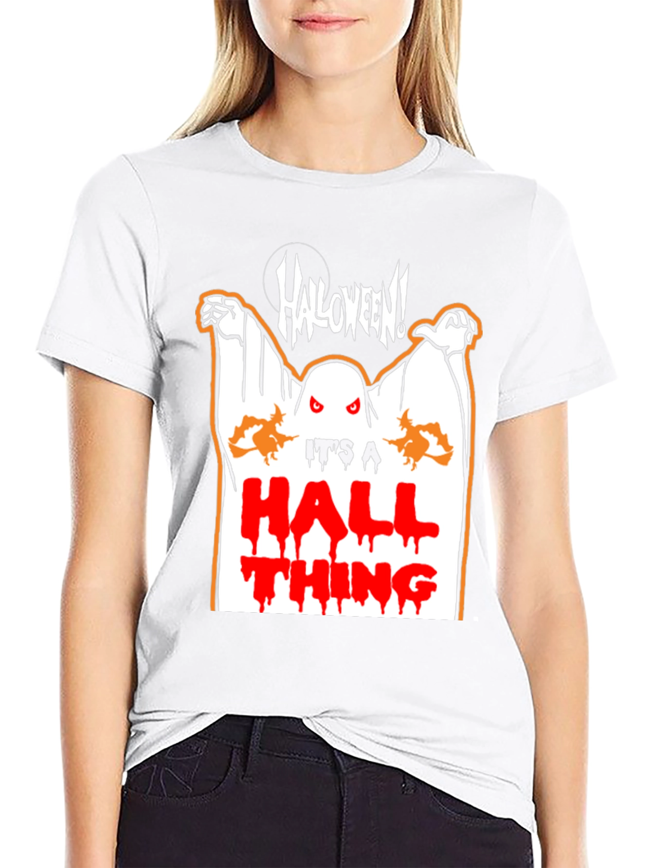 Camiseta Halloween Ghost ¡Es una Cosa Hall!