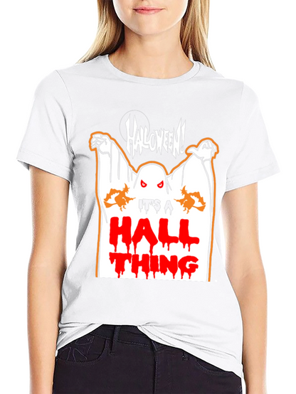 Camiseta Halloween Ghost ¡Es una Cosa Hall!