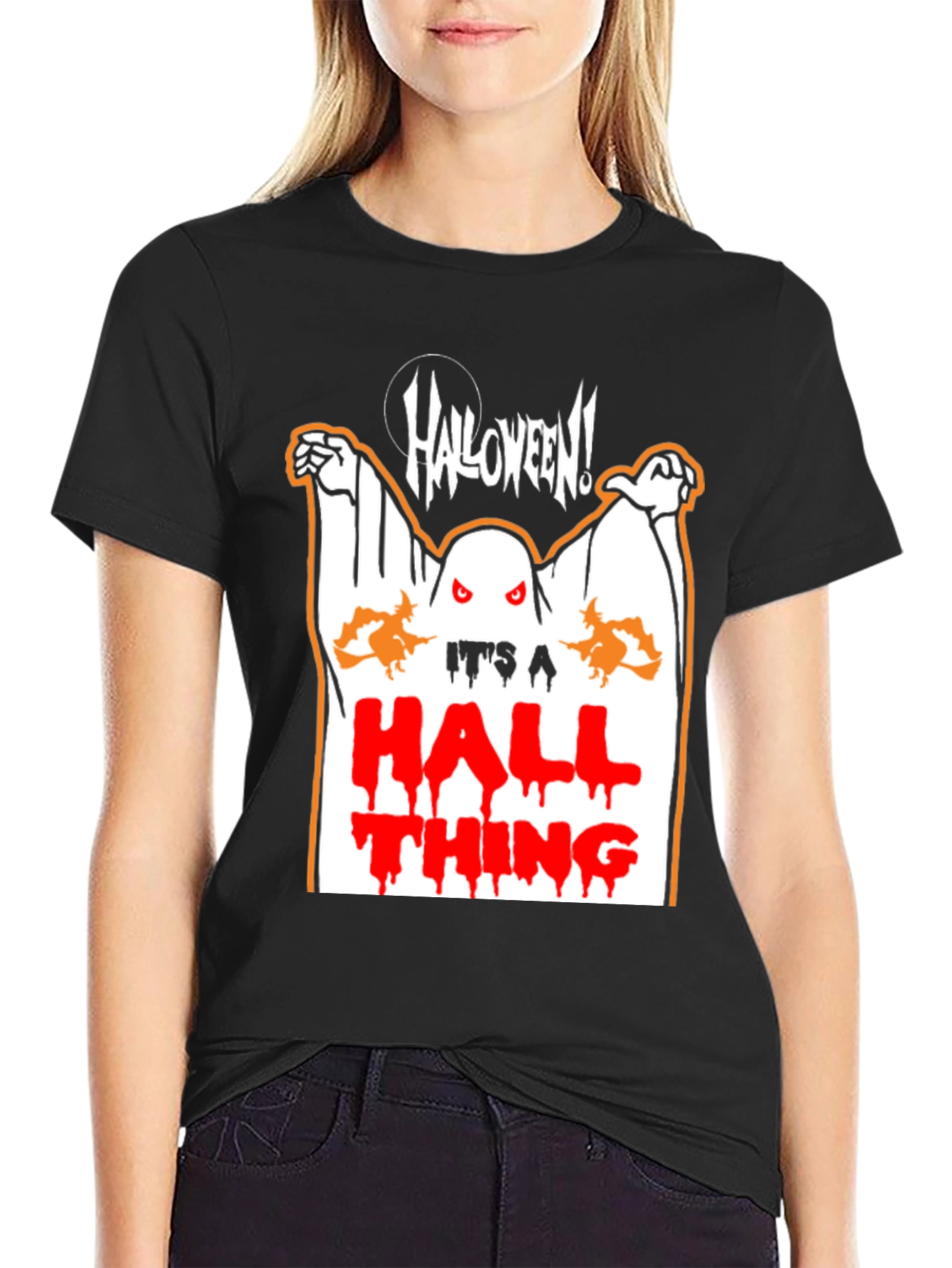 Camiseta Halloween Ghost ¡Es una Cosa Hall!