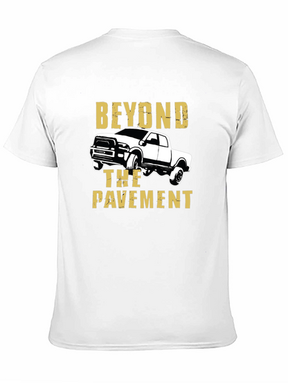 Camiseta Negra Beyond the Pavement para Aventura