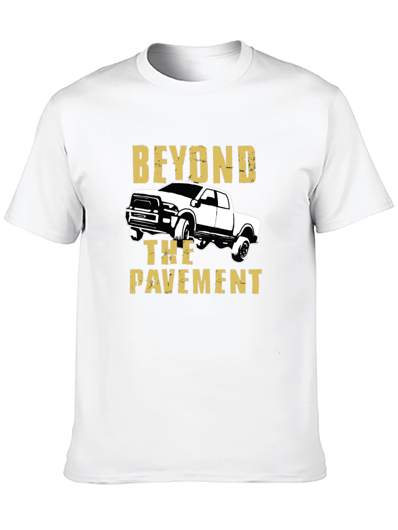 Camiseta Negra Beyond the Pavement para Aventura