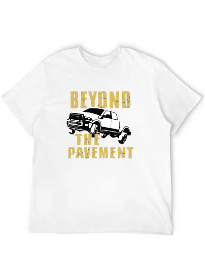 Camiseta Negra Beyond the Pavement para Aventura