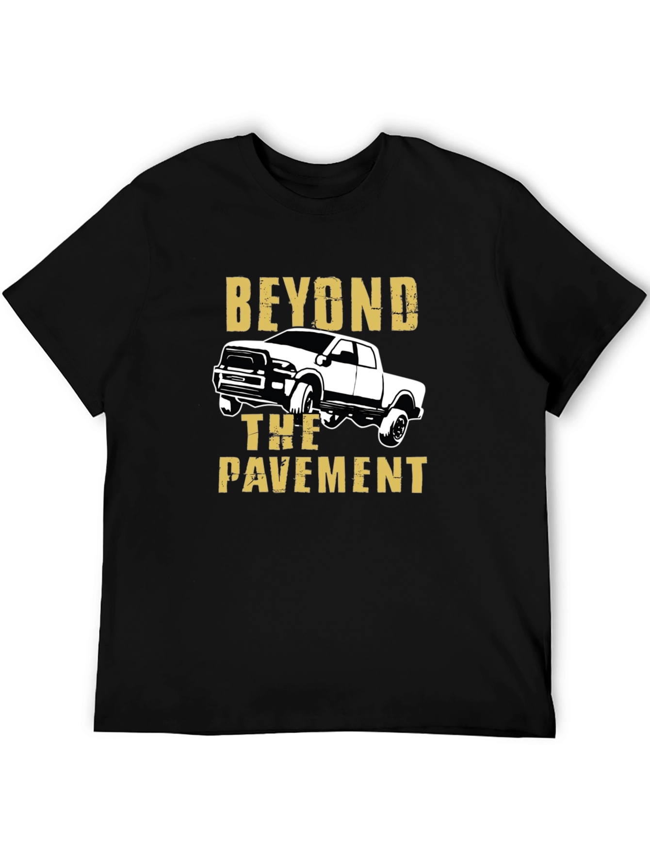Camiseta Negra Beyond the Pavement para Aventura
