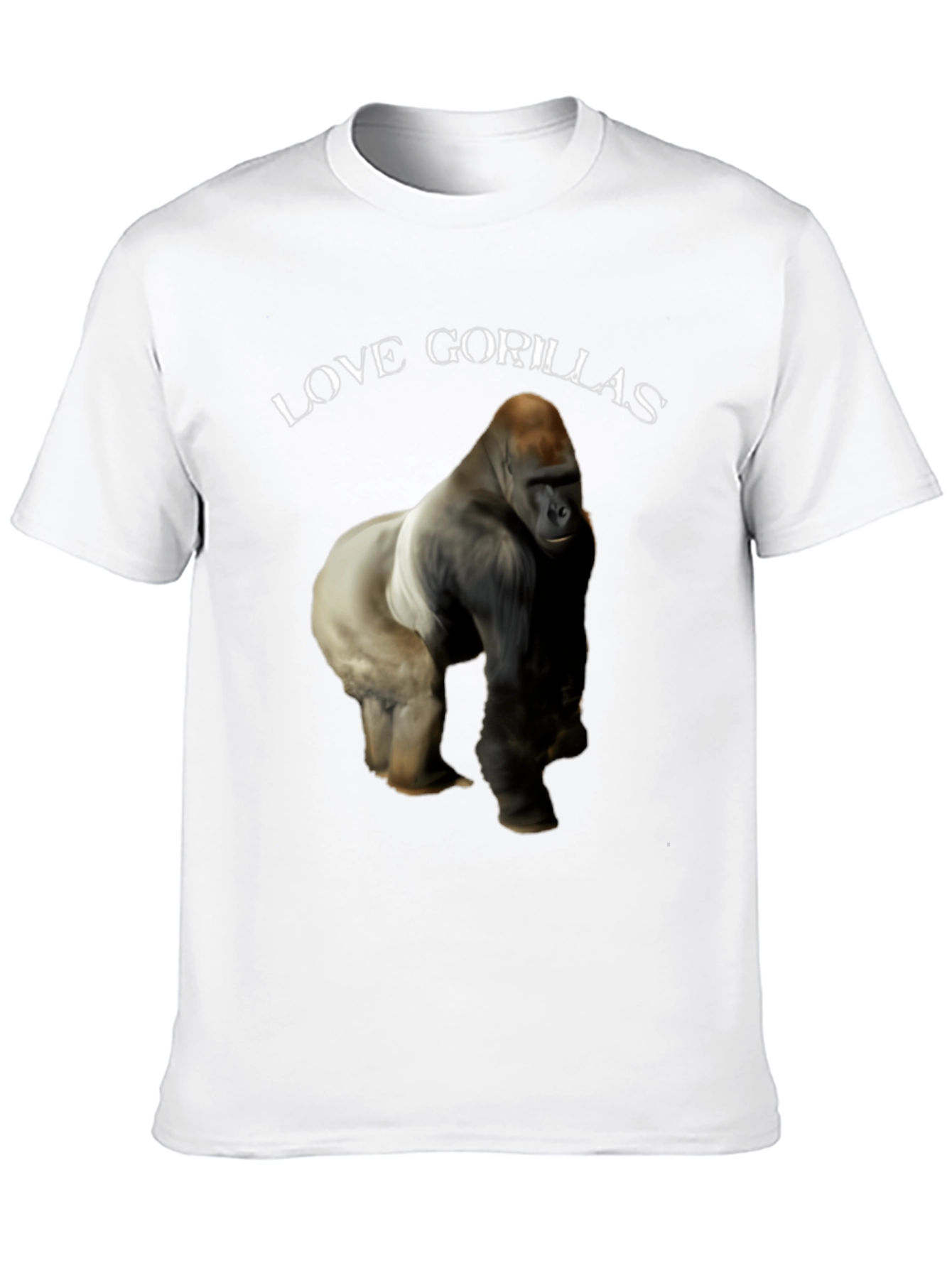 Camiseta Negra Amo Gorilas