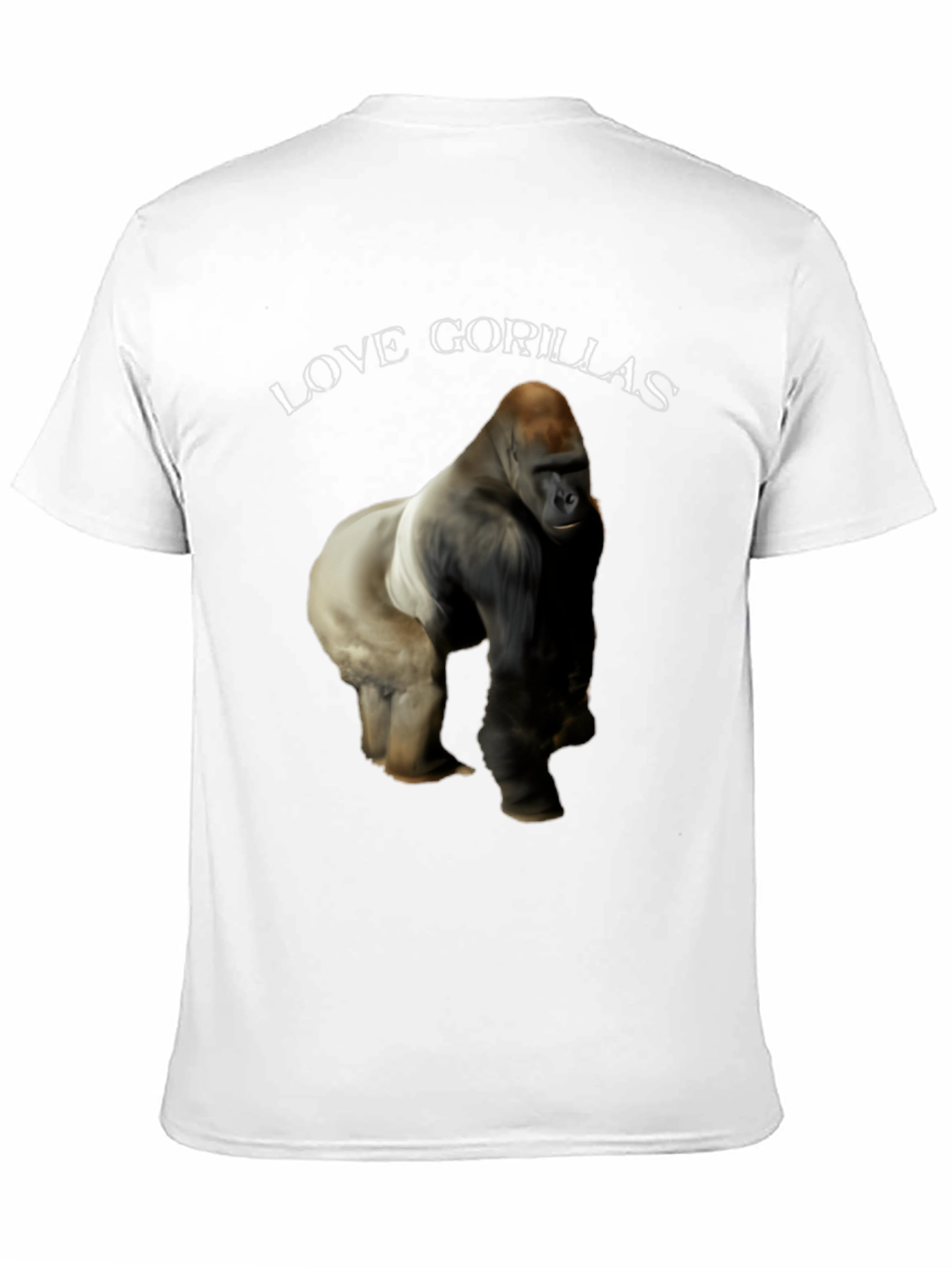 Camiseta Negra Amo Gorilas