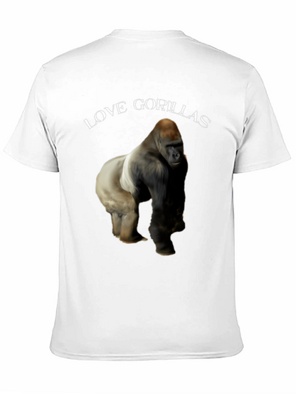 Camiseta Negra Amo Gorilas