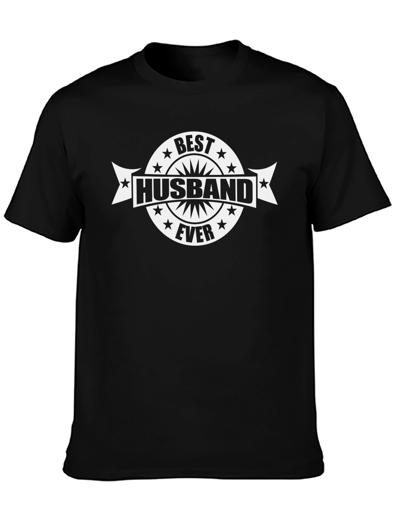 Camiseta Negra: El Mejor Esposo Del Mundo