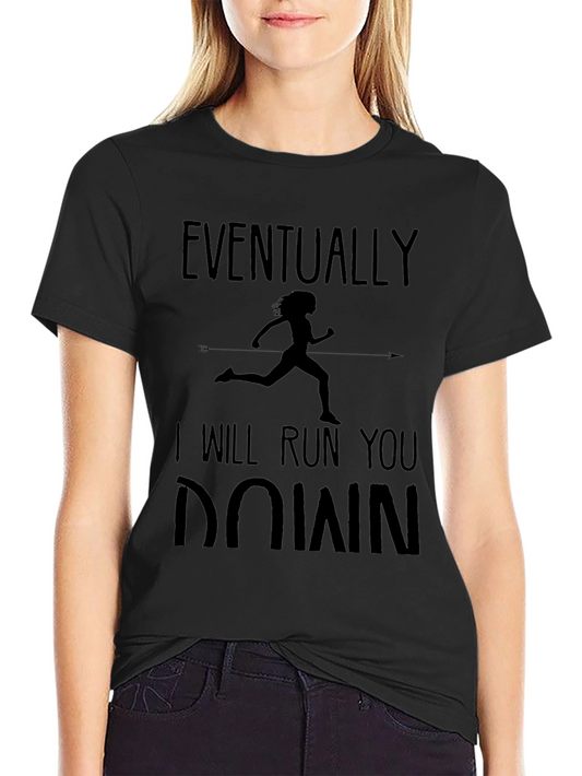Camiseta Negra Deportiva Eventually