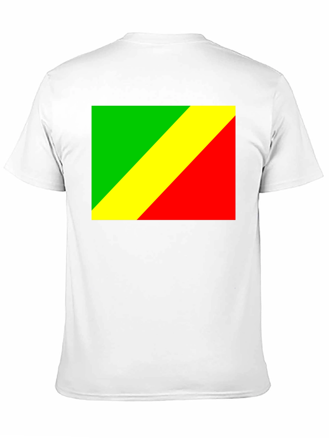 Camiseta Negra con Bandera Congo