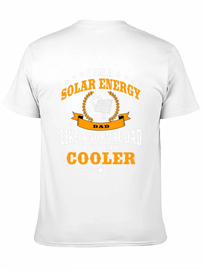 Camiseta Hombre Solar Energy Dad - Regalo Original