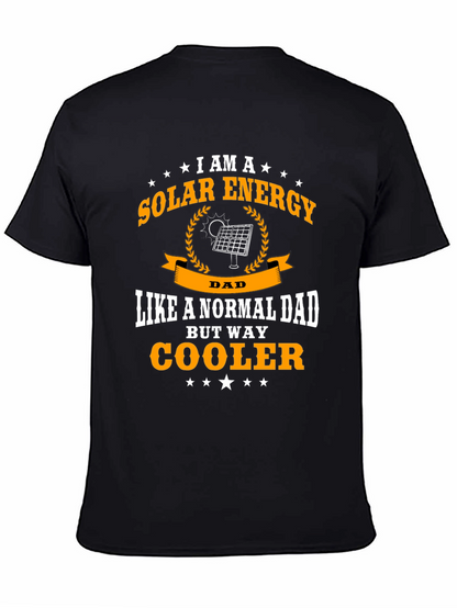 Camiseta Hombre Solar Energy Dad - Regalo Original