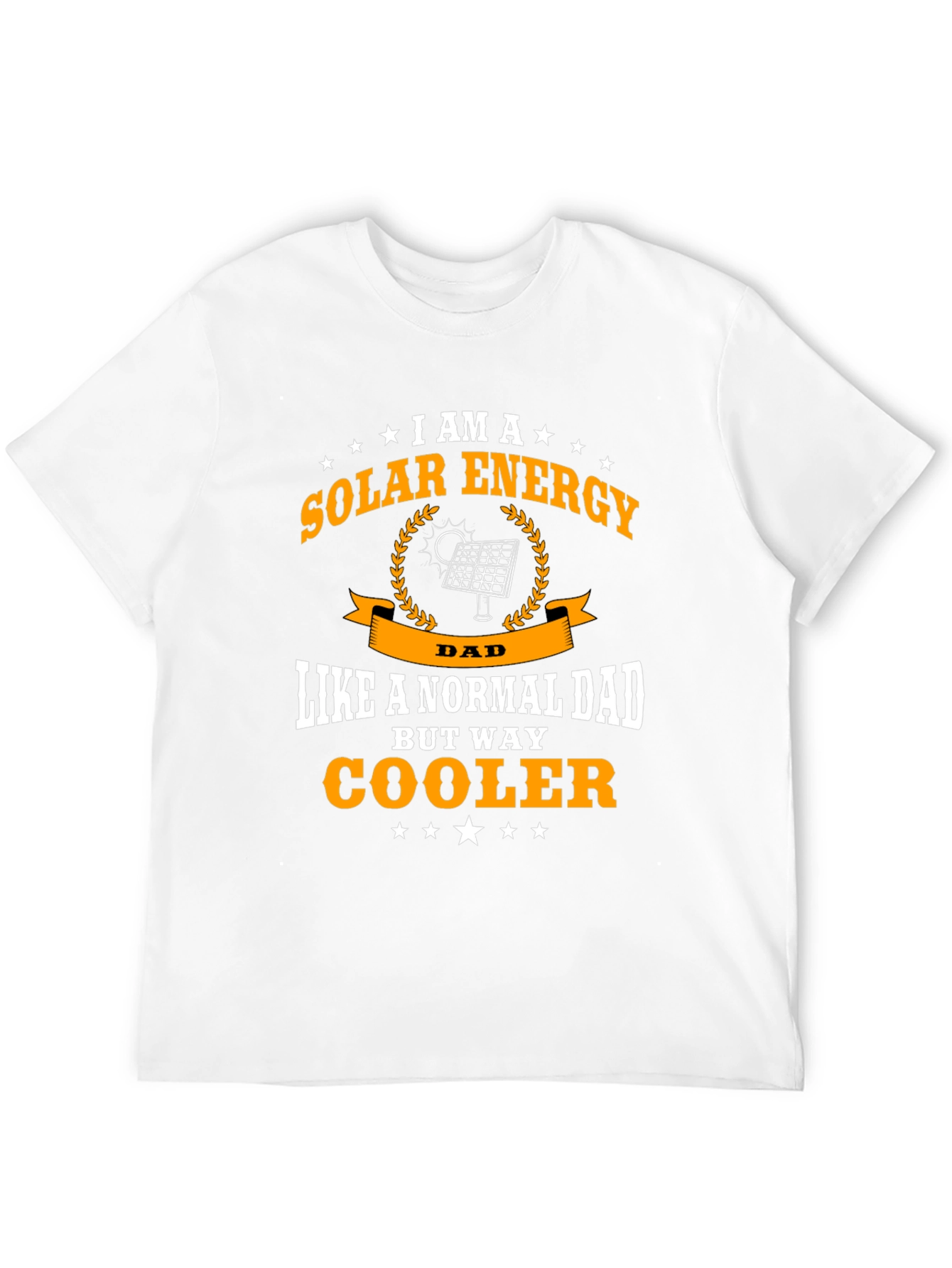 Camiseta Hombre Solar Energy Dad - Regalo Original
