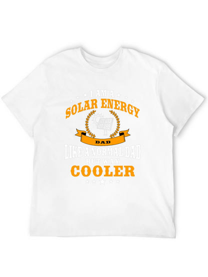 Camiseta Hombre Solar Energy Dad - Regalo Original