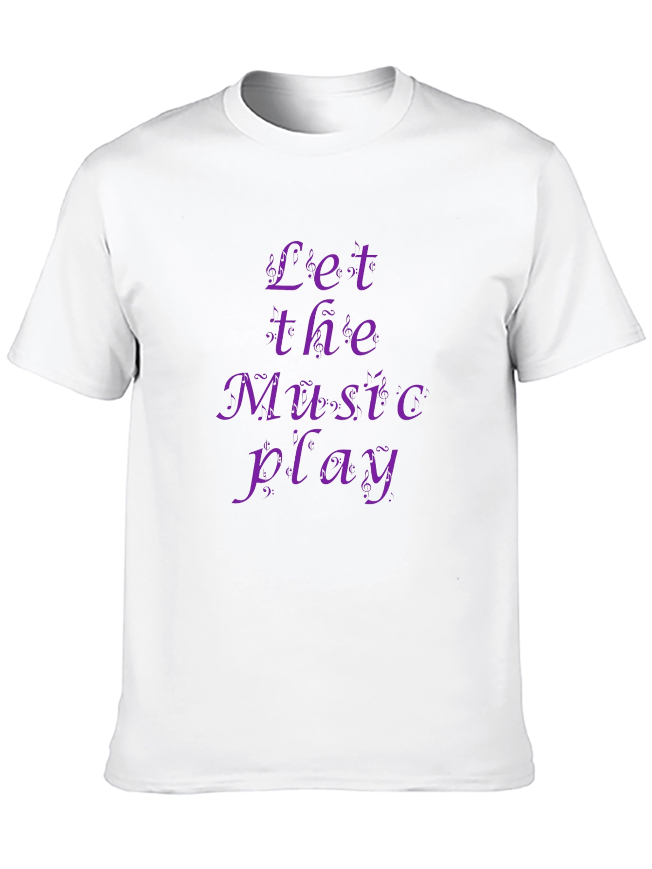 Camiseta Negra Let the Music Play
