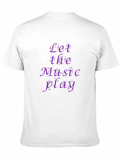 Camiseta Negra Let the Music Play