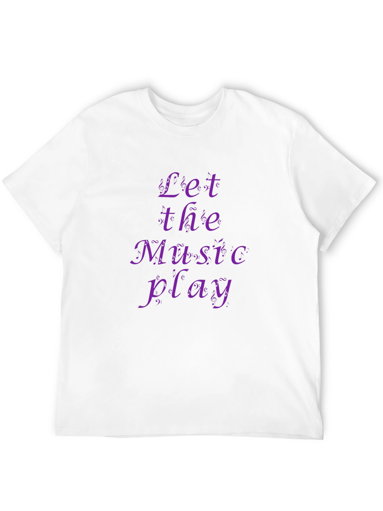 Camiseta Negra Let the Music Play