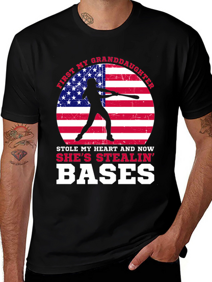 Camiseta de Béisbol para Abuelo Orgulloso