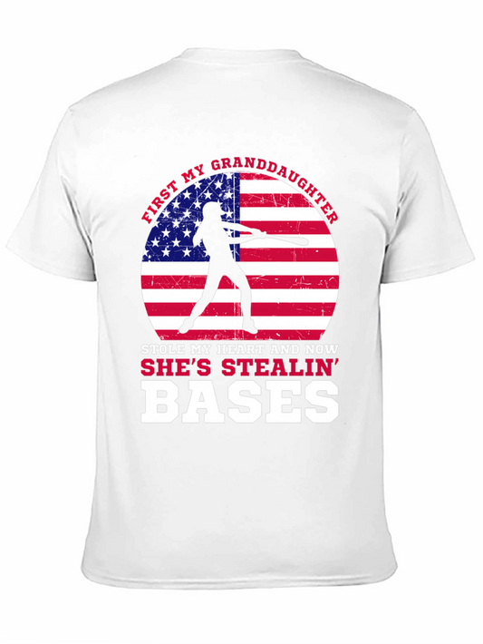 Camiseta de Béisbol para Abuelo Orgulloso