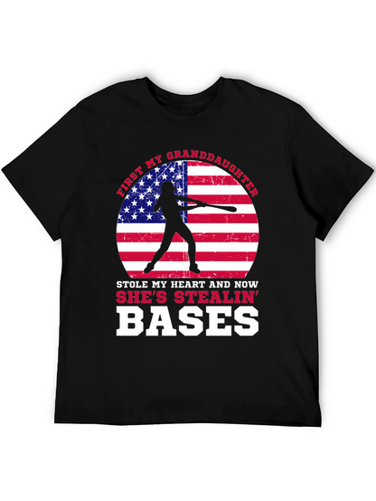 Camiseta de Béisbol para Abuelo Orgulloso