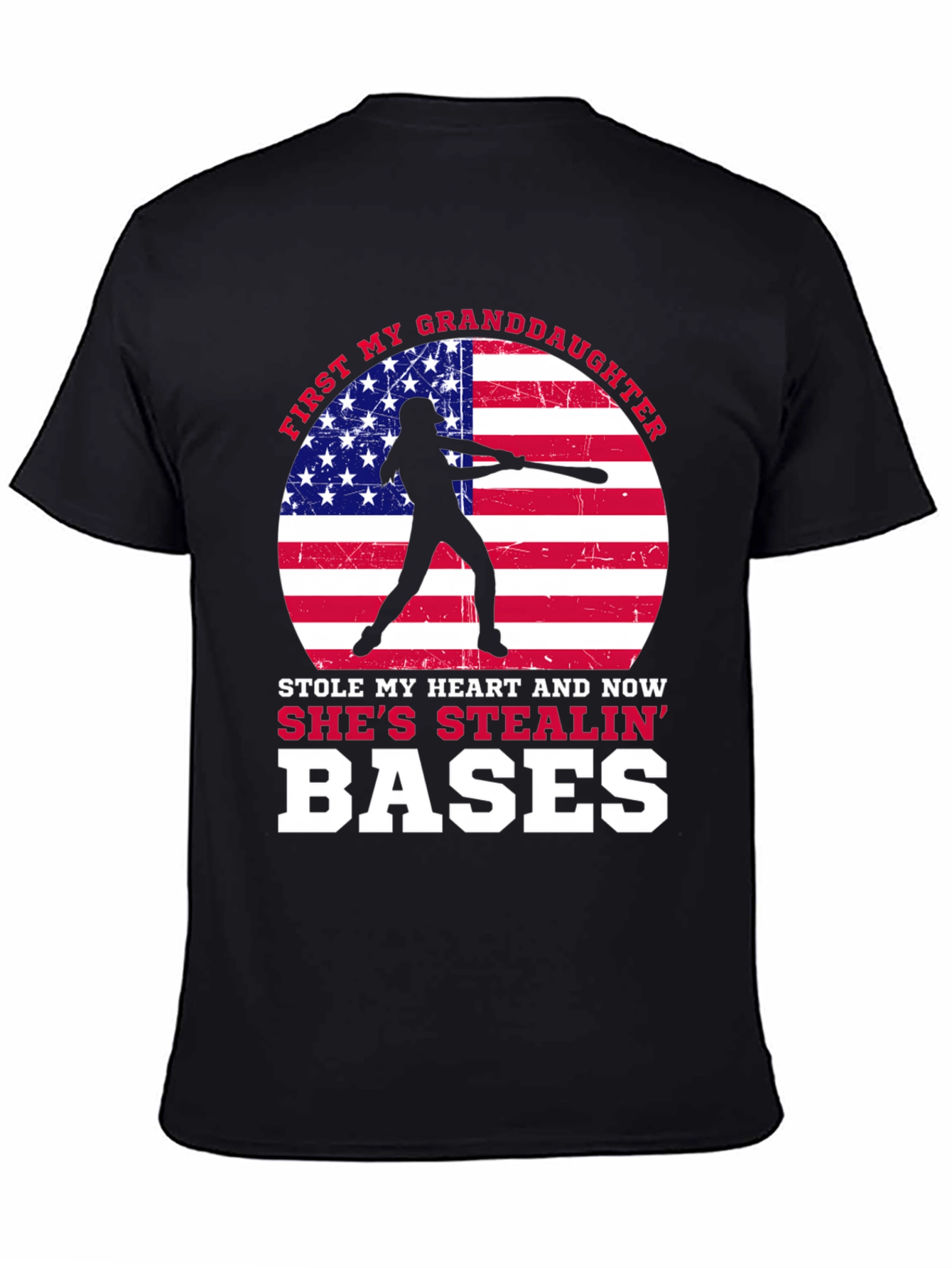 Camiseta de Béisbol para Abuelo Orgulloso