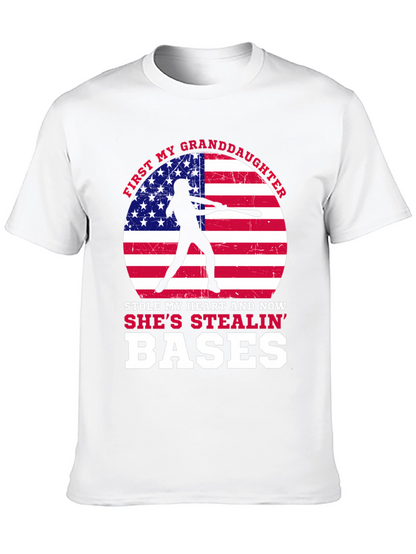 Camiseta de Béisbol para Abuelo Orgulloso