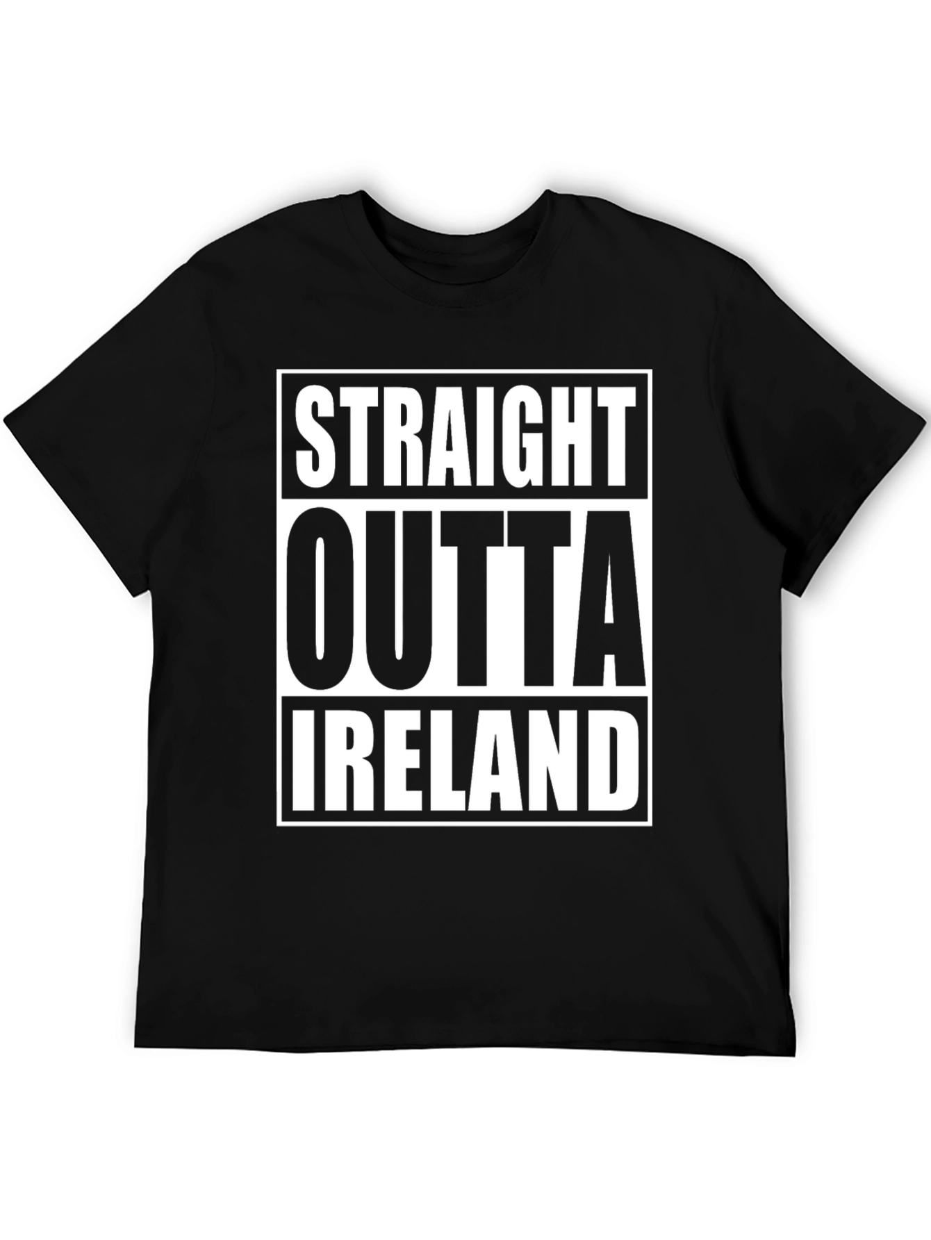 Camiseta Straight Outta Ireland - Diseño Irlandés