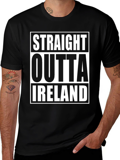 Camiseta Straight Outta Ireland - Diseño Irlandés