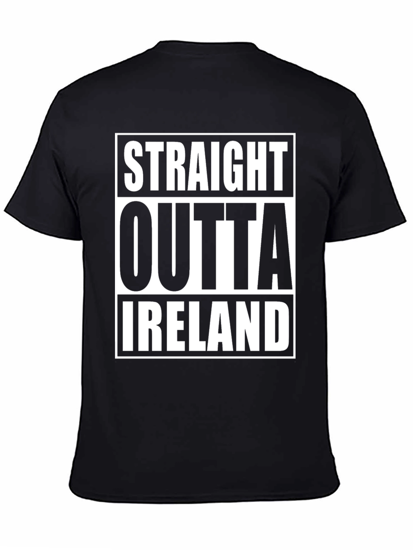 Camiseta Straight Outta Ireland - Diseño Irlandés