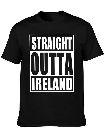 Camiseta Straight Outta Ireland - Diseño Irlandés