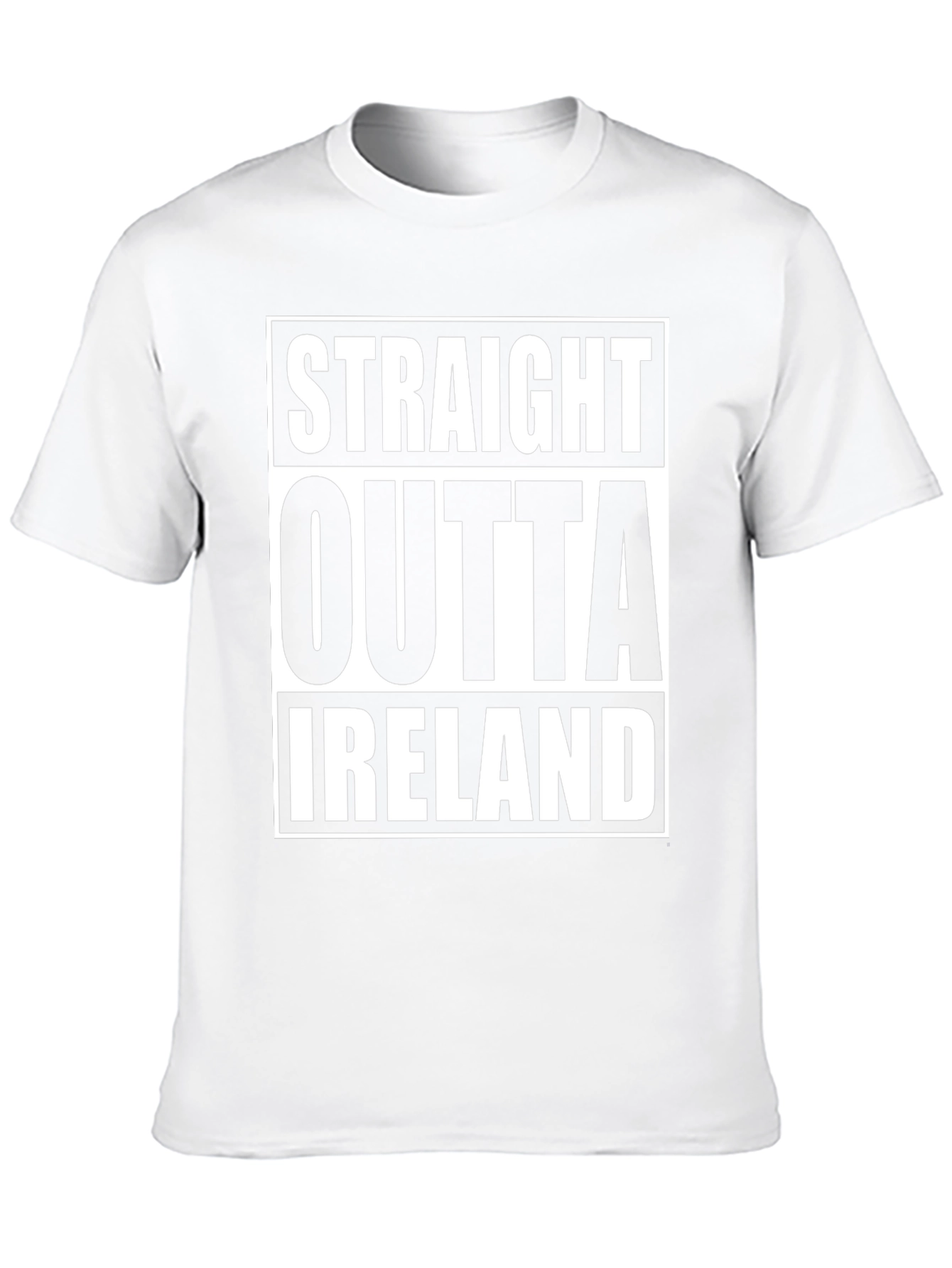 Camiseta Straight Outta Ireland - Diseño Irlandés