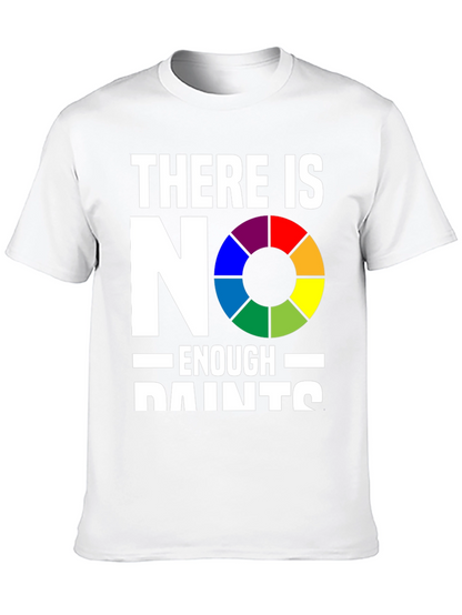 Camiseta Negra - ¡Nunca Hay Suficientes Pinturas!