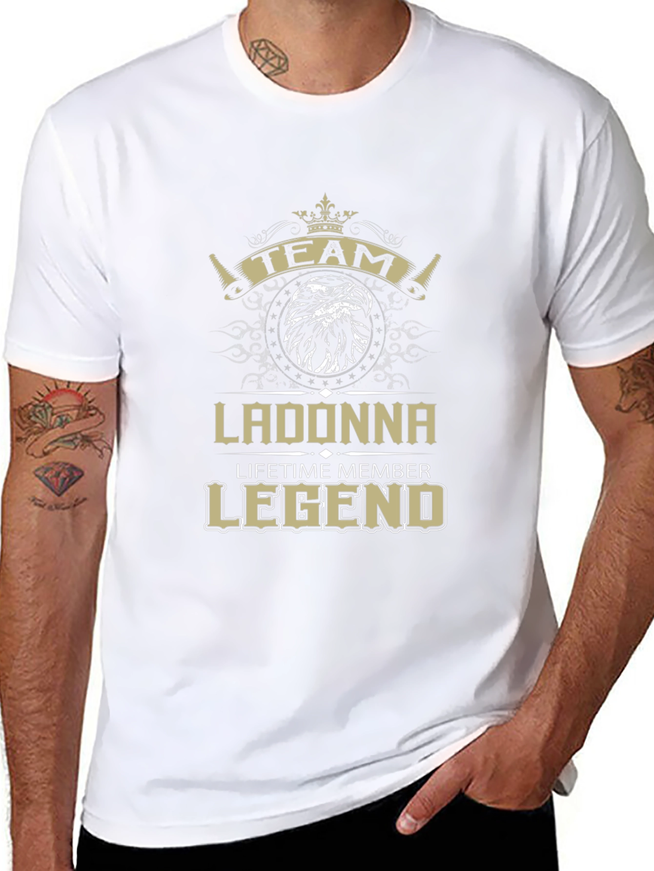 Camiseta Negra Equipo Ladonna - Leyenda