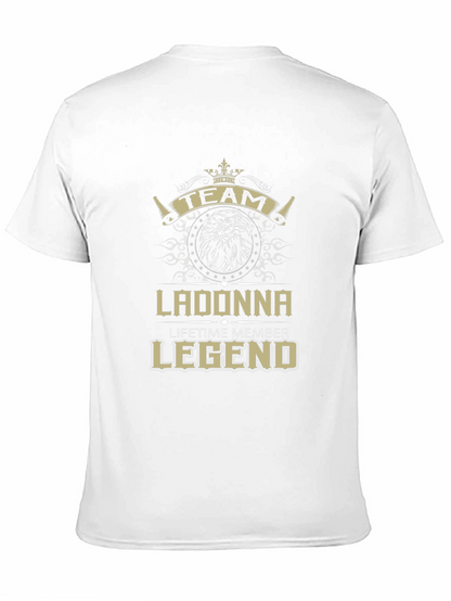 Camiseta Negra Equipo Ladonna - Leyenda