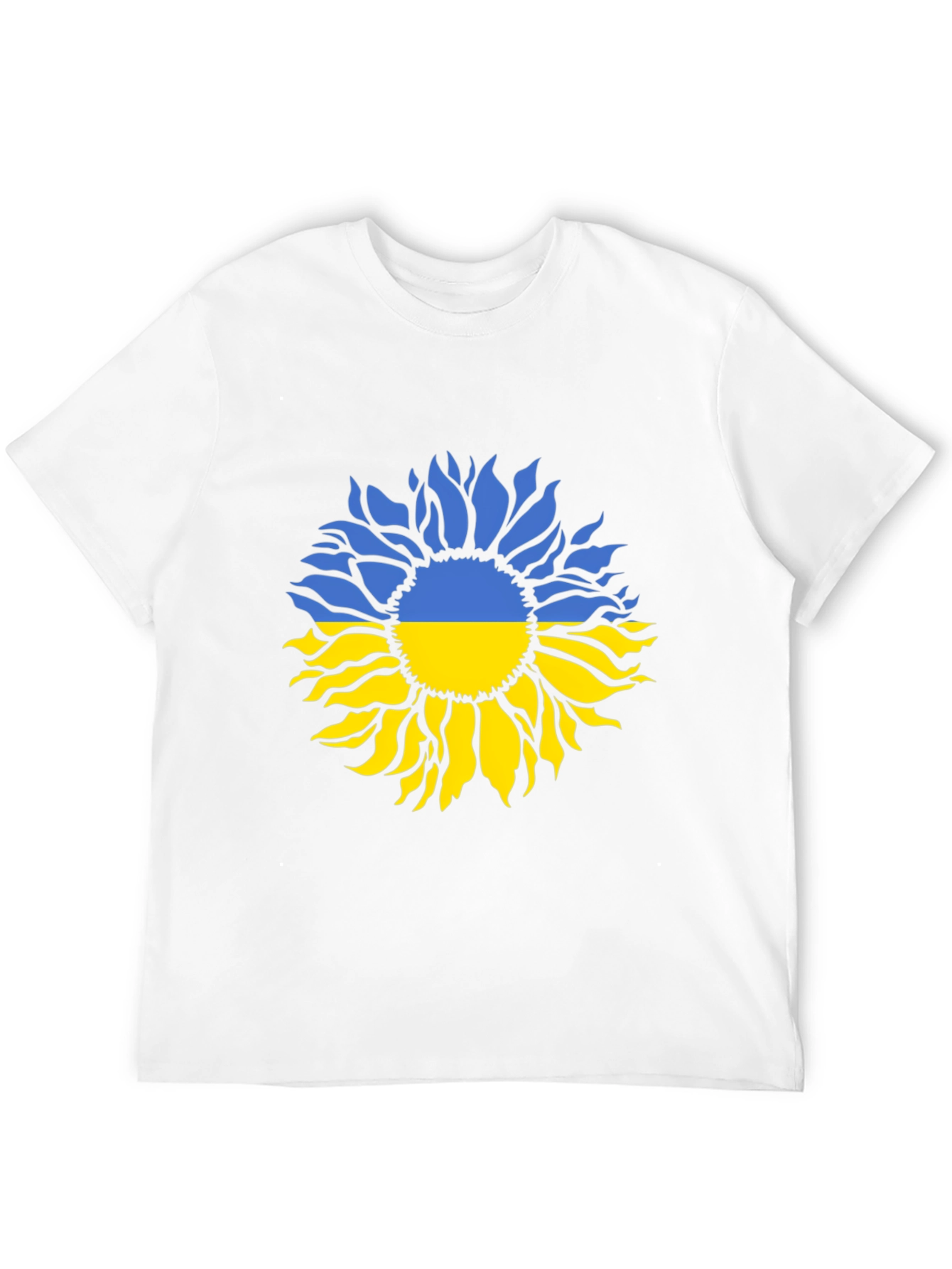 Camiseta Negra Girasol Ucraniano - Solidaridad y Estilo